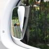 DINHEAROM 360 Wide-angle Curved Frameless Blind Spot Mirrors 4pcs Set White for Car Side Mirror Rearview Auxiliary Accessories view 3