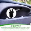 YUPIKJI 4PCS Car Sunglasses Holder Catch Latch, Car Sunglass Holder Clip, Auto Overhead Console Box Lock, Plastic Latch Lock Replacement for Storage Box Lid Overhead Console Roof (Black, 4PCS) view 3