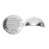 Zerodis Stainless Steel Louvered Air Vent Durable 5 Inch Round Vent Cover for Marine RV Home and BBQ Fire Pit Boat Yacht Series view 1