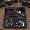 OGRC Silicone Tool Tray, RC Parts Organizer RC Screw Storage Plate Screw Holder Mat (160160mm) - Black view 3