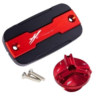 Fuel Gas Tank cap Motorcycle Oil filler cap Front Brake Reservoir Fluid Tank Cover For Hornet 600 900 CB600F 1998-2014