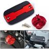 Fuel Gas Tank cap Motorcycle Oil filler cap Front Brake Reservoir Fluid Tank Cover For Hornet 600 900 CB600F 1998-2014 view 2