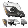 Front Xenon Headlight Assembly Compatible Left+Right Side Driver & Passenger Lights Direct Replacement for 2014-2018 Freightliner/Mercedes-Benz Sprinter 2500 3500 (Only for Xenon Models) (Right) view 4