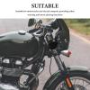 TINEASUR Electric Snail Motorcycle Horn 12v Black Small Loud Scooter Horn for Motorbike and Electric Bikes Compatible view 3