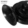 Abaodam Universal Electric Snail Horn 12v Loud Motorcycle and Scooter Horn Compatible with Electric Bikes, Single Tone Black Motorcycle Speaker for Safety and Signaling view 3