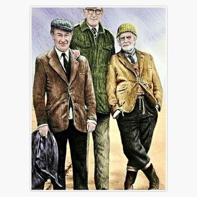 Last of The Summer Wine Magnet Reusable Flexible Magnetic Sticker 5"