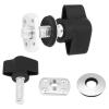 Zerodis Hard Top Fasteners Kit Roofs Screws No Tool Installation for YJ TJ JK JKU 1995 2017 Includes Washers and Nut Plates Hard Top Fasteners Kit Solid Metal Thumb view 1