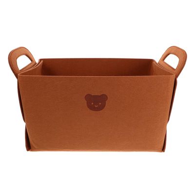 EXAOMBLE Car Trunk Organizer Collapsible Felt Storage Bin Large Capacity Vehicle Auto Organizer Foldable Storage Box for Backseat and Cargo Use