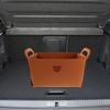 EXAOMBLE Car Trunk Organizer Collapsible Felt Storage Bin Large Capacity Vehicle Auto Organizer Foldable Storage Box for Backseat and Cargo Use view 4