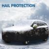 Winter Heavy Duty Car Cover for Chevy Silverado 1999-2025 Hail Protector Truck Outdoor Car Covers Anti-Hail Waterproof All-Weather Protection, Reflective Strips Thickened view 3