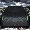 Winter Heavy Duty Car Cover for Cadillac CT6 (20162023) Hail Protector Truck Outdoor Car Covers Anti-Hail Waterproof All-Weather Protection, Reflective Strips Thickened view 1