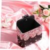 Cabilock Car Rhinestone Air Vent Storage Bag Pink Car Outlet Pendant Organizer Multifunctional Hanging Phone Storage Pouch view 4