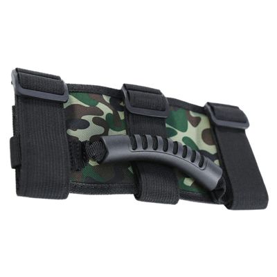 JEWEDECO Vehicle Ceiling Grab Handles Roll Bar Grip Handle Camouflage Automotive Replacement for Off-Road SUV Accessories