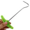 DEARMAMY 5pcs Outdoor Tent Peg Puller Tool Set with Plastic Handle Metal Tent Spike Remover for Camping Reusable Stake Lifter for Hiking view 3