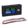 Lithium Capacity Tester DC Voltmeter 10-100V with Temperature Display for Car RV Boat Golf Cart E-Bike Lead-Acid Lithium Iron Phosphate ABS Black Adjustable Voltage Percentagent(12V) view 4