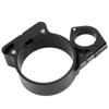 Black Aluminum Side Mount Speedometer Relocation Bracket, Motorcycle Gauge Bracket for 1.54in Fork, Durable Motorcycle Modification Accessory view 3