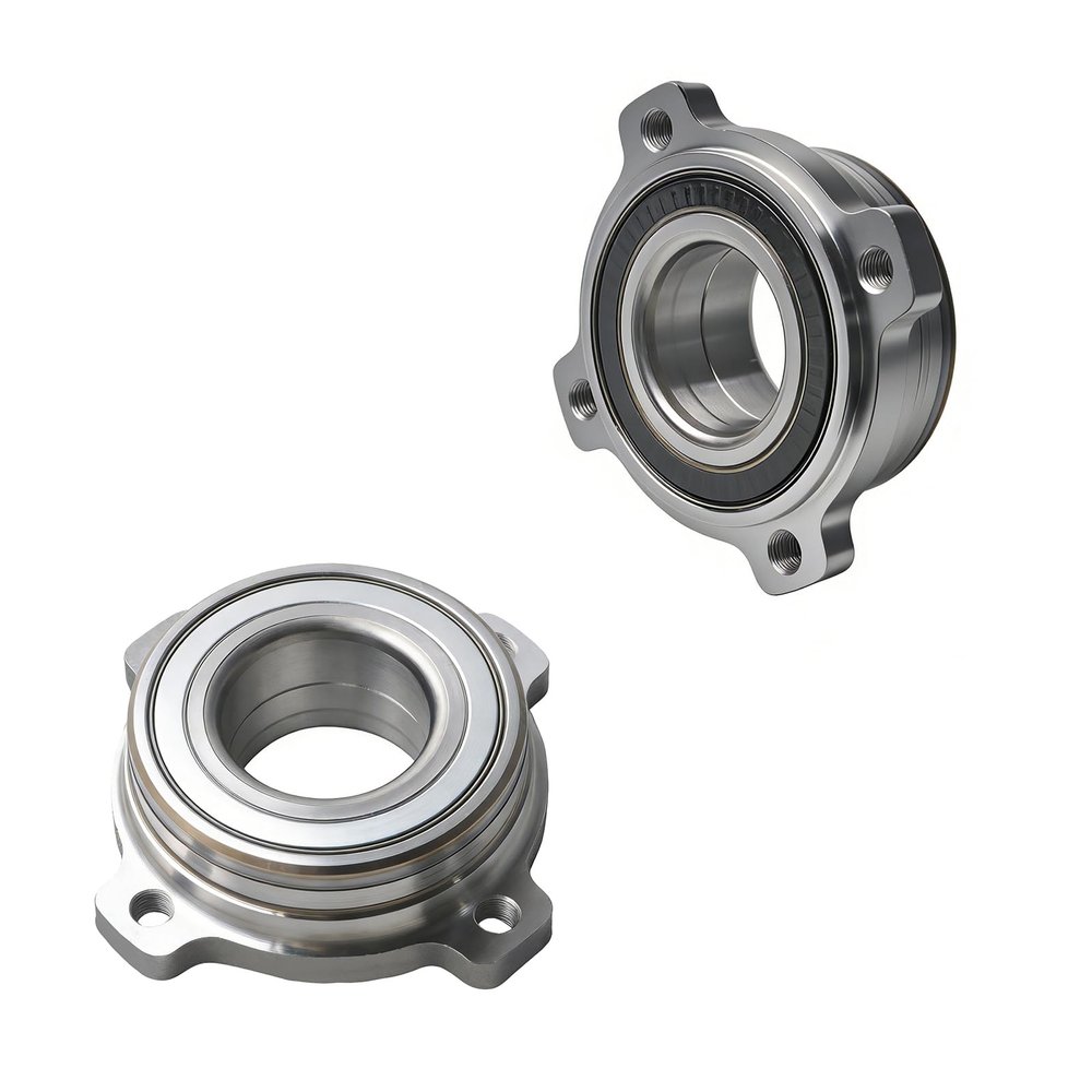 PM Auto Pair of 2 Rear Wheel Hub Bearing Assembly Compatible with 2001-2007 BMW 525I Wheel Bearing Module