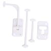 RV Entry Door Holder, 90 Degree T Style Door Holder Catch, Entry Hardware for Travel Trailer, Cargo, Truck (White) view 1