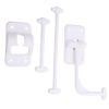 RV Entry Door Holder, 90 Degree T Style Door Holder Catch, Entry Hardware for Travel Trailer, Cargo, Truck (White) view 4