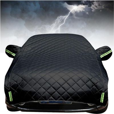 Half Car Cover Compatible with Lexus GS,Padded Car Cover for Hail, Thickened Hail Blankets, Windshield Hail Protector for SUV, MPV and Sedan gt39