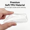 Amazauto Clear TPU Key Fob Cover, Compatible with GMC Yukon Denali Sierra 2021-2026, Fit for Chevy Silverado Suburban Tahoe Buick etc, Transparent Soft Key Case (Clear, 2 Pcs) view 3