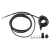 Thumb Throttle Speed Control Assembly For Electric Bike, Electric Scooter, E-Motorcycle - 22Mm 3-Wire Wide Voltage 24V-72V - Black, 160Cm Cable view 2