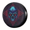 Foruidea Skull Alien Spare Tire Cover Dust-Proof Wheel Tire Cover Fit Trailer, RV, SUV and Many Vehicle 14 Inch view 1