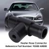Sunisfa Coolant Bleeder Port Heater Hose Connector Replacement for 350Z 2003-2008, 2002-2006, G35 sedan 2003-2006 withPart Number 92500 AR000, CNC Machined Aluminum Alloy Anodized view 3