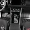 OMAC Floor Mats for Nissan Versa 2012-2019 Sedan Car Mats All Weather 3D Custom Fit Rubber Mat Waterproof Odorless TPE Floor Liners Laser Measured Non-Slip (Black) view 4