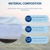 Car Cover for Benz R-Class R350 Hail Protection Car Cover for Winter Snow Frost Breathable All Weather Waterproof Dustproof Fabric Soft Lining with Zipper & Reflective Strips(Color:Silver) view 2