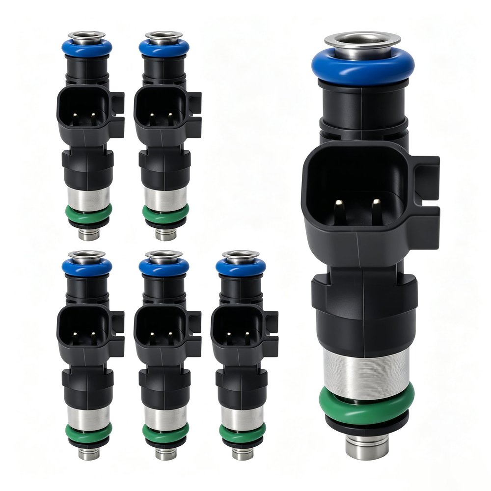 HiSport Fuel Injector 0280158028 04591986AA 6PCS V6 2.7L 3.5L