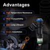 HiSport Fuel Injector 0280158028 04591986AA 6PCS V6 2.7L 3.5L view 4