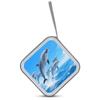 VstaDank Dolphins CD Case Portable Zipper CD Case 40 Capacity Hard Plastic DVD Cases Holder Large Storage Disc Wallet Bag for Car Home Travel DVD Collection Bag view 3