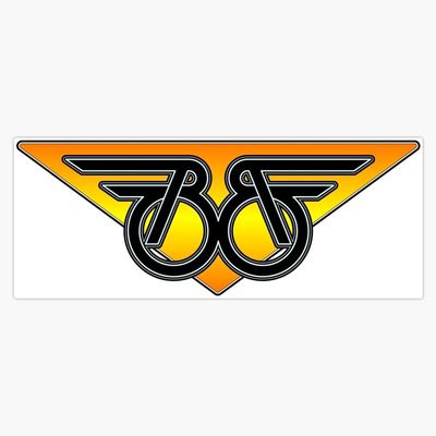 Buckaroo Banzai Wings (Golden) 5" Removable Magnetic Bumper Sticker | Heavy-Duty Vehicle Magnet