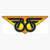Buckaroo Banzai Wings (Golden) 5" Removable Magnetic Bumper Sticker | Heavy-Duty Vehicle Magnet view 1