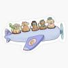 Buckaroo Banzai Wings (Golden) 5" Removable Magnetic Bumper Sticker | Heavy-Duty Vehicle Magnet view 2