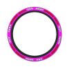 Custom Steering Wheel Covers, Personalized Universal Wheel Cover, Add Your Image Text Anti-Slip Car Accessories for Sedan, Truck, SUV, Elastic, One Size, Magenta view 2
