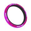 Custom Steering Wheel Covers, Personalized Universal Wheel Cover, Add Your Image Text Anti-Slip Car Accessories for Sedan, Truck, SUV, Elastic, One Size, Magenta view 3