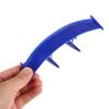 Healeved Universal Car Mini Rear Spoiler Wing Blue Abs Painted Tail Wing Adhesive Rear Tail Spoiler for Vehicle Exterior Decoration view 3
