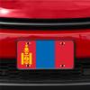DMSE Mongolia National Flag License Plate - 11.99''x5.99'' - Premium Textured Finish Front Bumper Tag - Heavy-Duty Aluminum, UV-Resistant & Made in USA view 2
