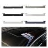 Car Roof Rail Molding Trim Roof Luggage Rack Cover Plate Compatible With BMW F10 F11 5 Series 2011-2016 520 525 528 530 535i 51137274739(Silver) view 3