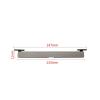 Car Roof Rail Molding Trim Roof Luggage Rack Cover Plate Compatible With BMW F10 F11 5 Series 2011-2016 520 525 528 530 535i 51137274739(Silver) view 4