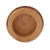 Estink Marine Steering Wheel Center Cap, Teak Wood Gloss Finish, 2.5in Boat Steering Wheel Cover for Yacht Accessories view 4