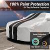 iCarCover Car Cover Waterproof All Weather for 1997-1998 BMW M3 Sedan view 3