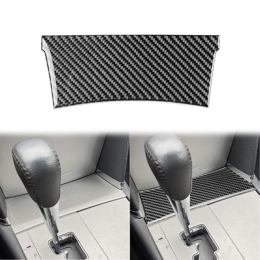 GDFJGD Gear Shift Front Side Trim for Camry 2007-2011 Accessories Black -A