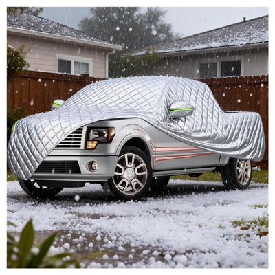 Hail Protector Truck Cover Compatible with Chevrolet Silverado 2500HD Regular Cab WT 4x2 (2001-2007), Heavy Duty Pickup Cover, All-Weather Waterproof, Universal in All Seasons, Rainproof