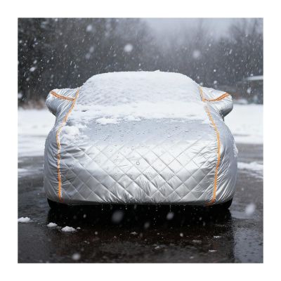 Hail Protector Car Cover Fit for Chevy Uplander 2004-2008, 5-Layer Waterproof All-Weather Car Cover for Hail Protection Snowproof, Windproof, UV & Sun Protection w26