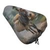Donkey Animals Bike Seat Cover Waterproof Bicycle Seat Cover Rainproof Bike Saddle Cushion Covers Protector with Drawstring Washable Bike Saddle Cover for Women Men City/Mountain view 1