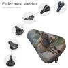 Donkey Animals Bike Seat Cover Waterproof Bicycle Seat Cover Rainproof Bike Saddle Cushion Covers Protector with Drawstring Washable Bike Saddle Cover for Women Men City/Mountain view 3