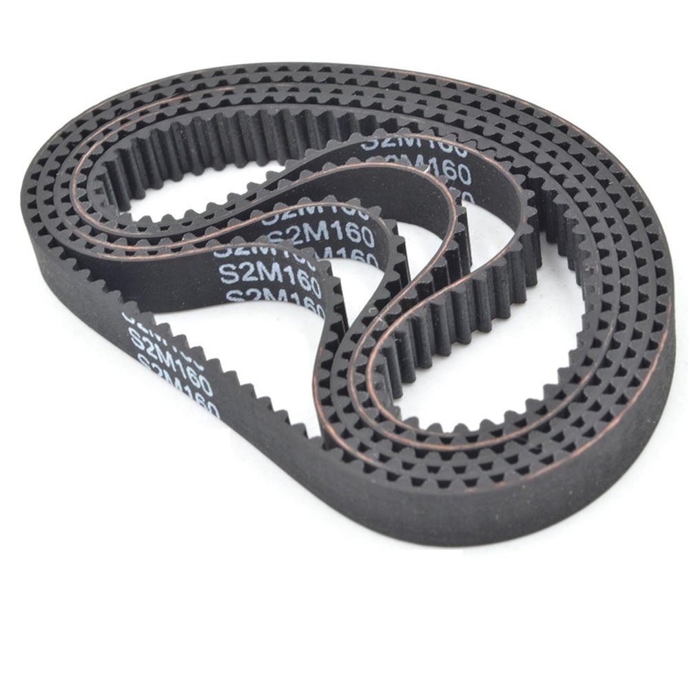 STD S2M Timing Belt Lp=60-174mm 72 74 80 82 84 86 108 110 112 114 116 118 120 122 124 Width 15mm 1Pcs(162-S2M-(81 Teeth))